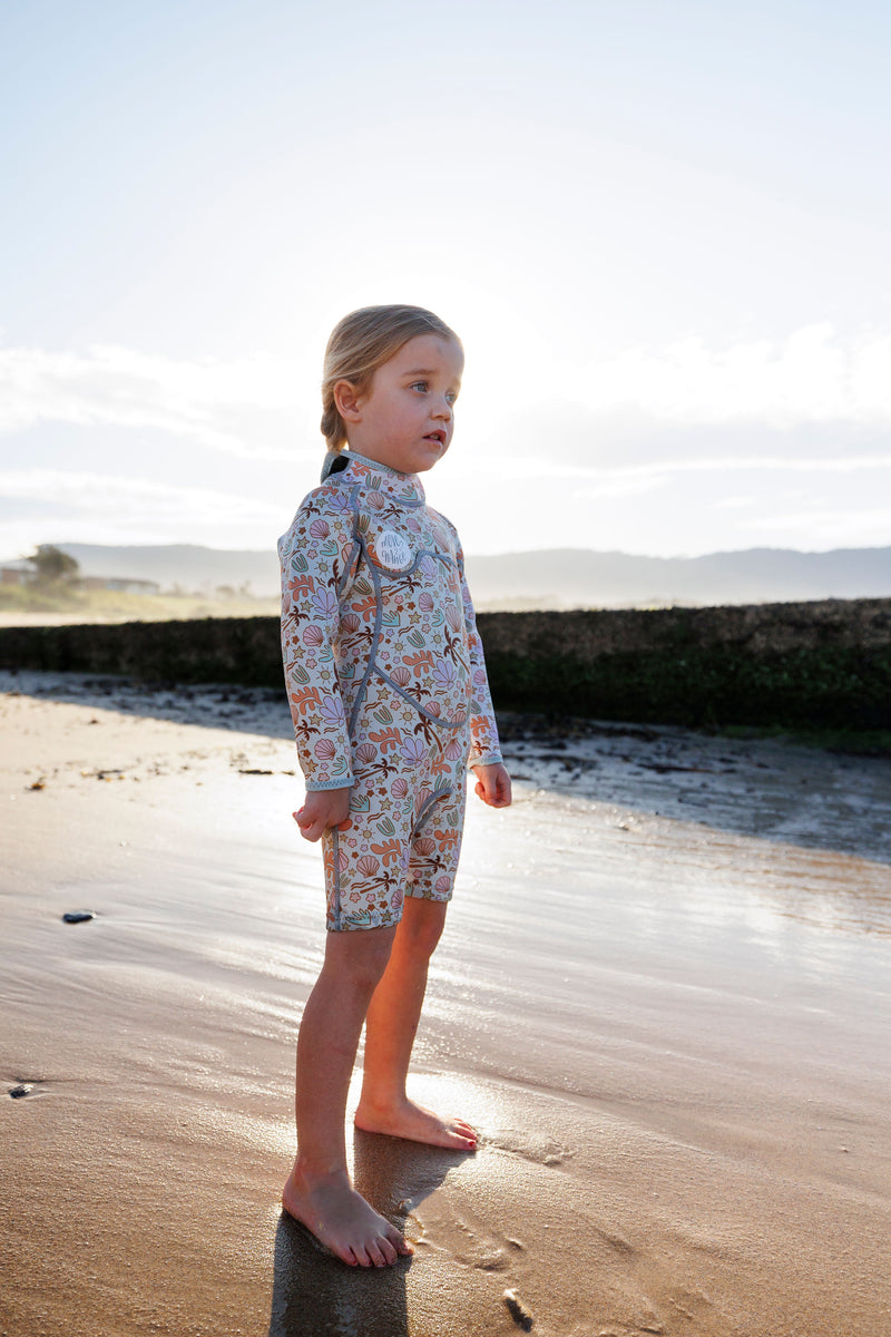 Kids Long Sleeve Springsuit - Cove